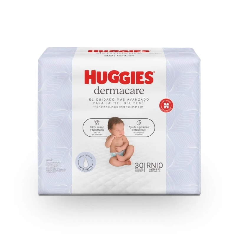HUGGIES PAN DERMA RN X 30
